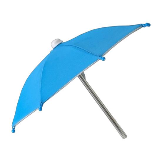 Mini parasolka do telefonu komórkowego z przyssawką, parasolka na smartfona z ochroną UV, uniwersalny uchwyt na telefon komórkowy na plażę, podróże, na zewnątrz, do kubka