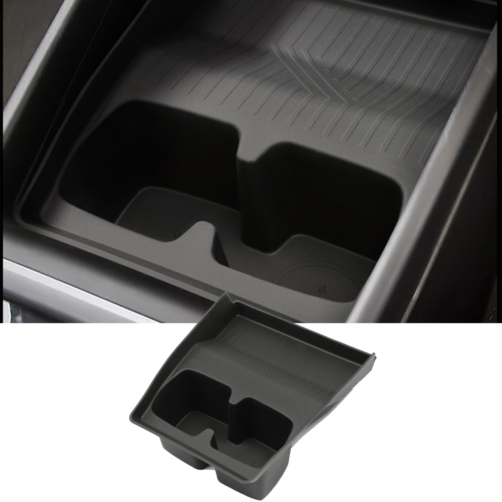 

Фукатен Совместимый Suzuki Swift Sports Серии ZC Серии ZD (2017 год и позже) Хранение консоли чёрный