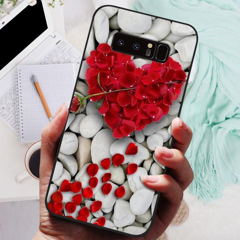 For Samsung Note 8 9 7 5 Case Cover Wolf Cat Animals Silicone Soft Back Cases For Samsung Galaxy Note 9 Note8 Note7 Phone Case