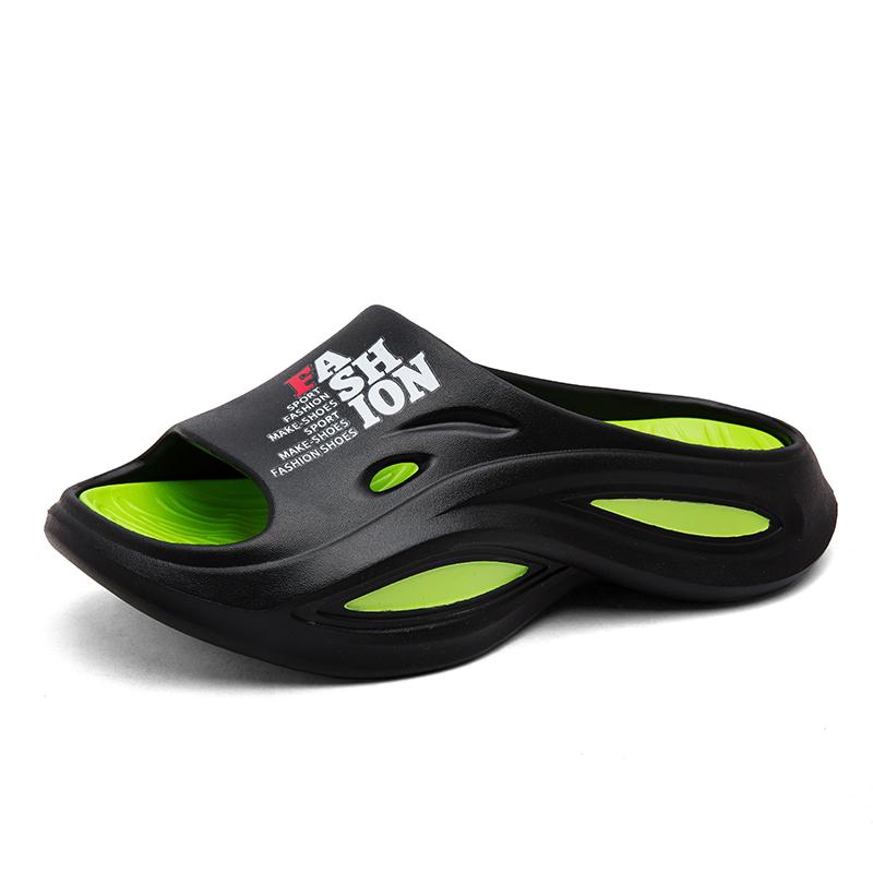 Lato Nowe Męskie Kapcie Sandały Outdoorowe Plażowe Wygodne Miękkie Klapki Do Wewnątrz Męskie Buty Codzienne Męskie Kapcie Domowe Sandały Outdoorowe