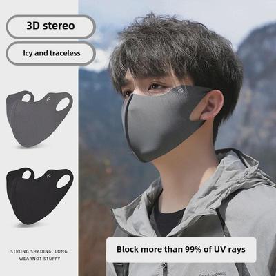 Αντιηλιακή Μάσκα Ποδηλασίας από Παγωμένο Μετάξι για Άνδρες για το Καλοκαίρι