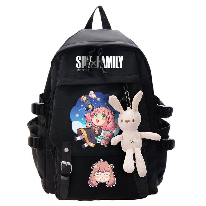 Spy X Family Spy Play House Peripheral Student School Bag Large Capacity Backpack Outdoor Travel Bag