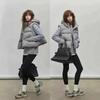 Autumn and winter new soft puffs fluffy hooded goose down vest women's light sleeveless vest loose vest jacket
