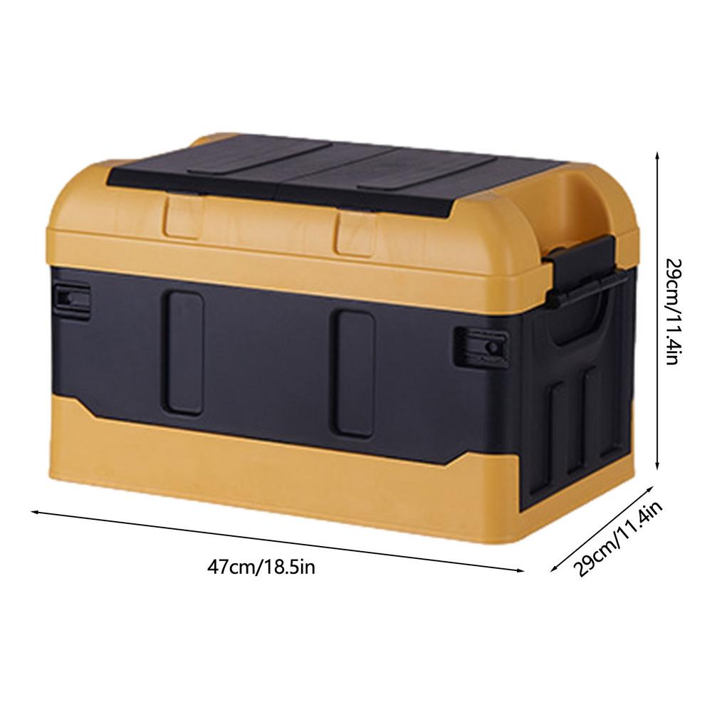 

Outdoor Camping Storage box Tableware Car Storage Food Box Collapsible Organizer for Car Truck Thickened Camping storage table