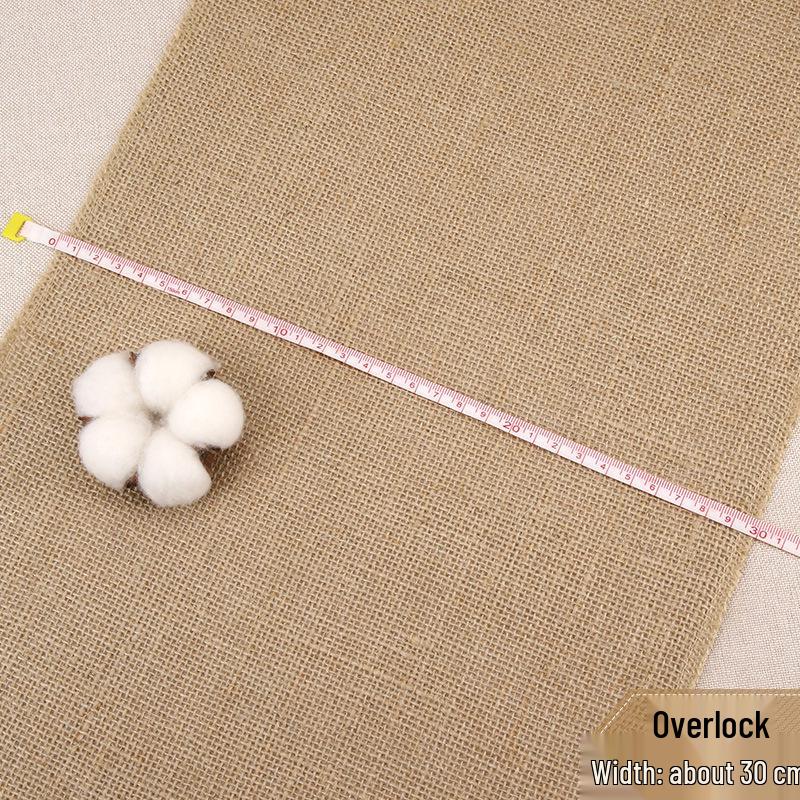 

Burlap Roll: Natural Jute Table Runner for Weddings & Christmas Decor Burlap Roll 2.5cm