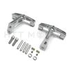 Motorrad Sozius Fußrasten Halterung für Harley Touring 1993-2009 Electra Glide Road King FLHR FLHS FLTR FLHX