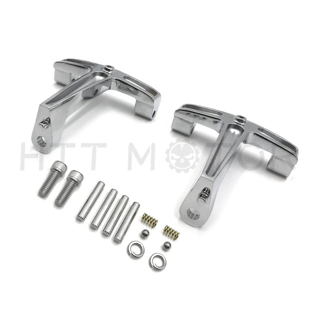 Motorrad Sozius Fußrasten Halterung für Harley Touring 1993-2009 Electra Glide Road King FLHR FLHS FLTR FLHX