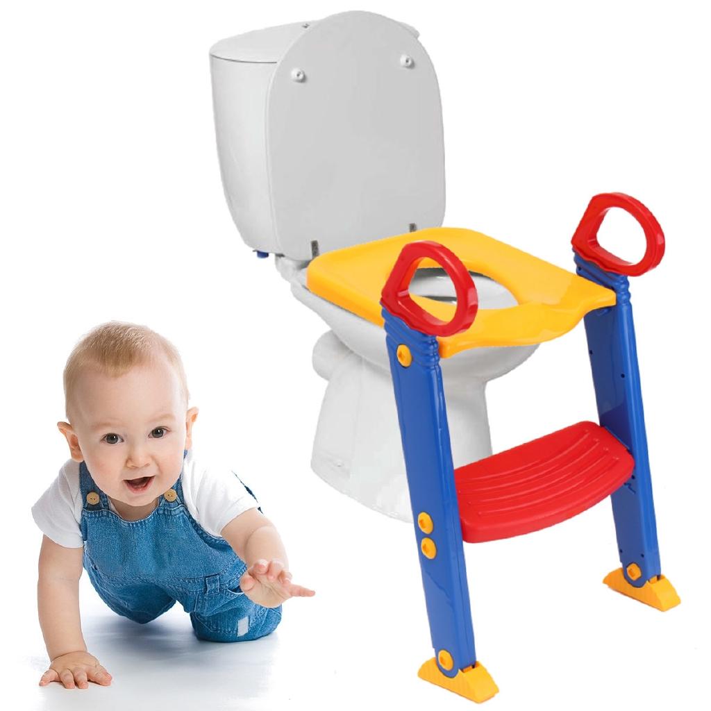 Kids Child Potty Training Seat with Step Stool Ladder for Toddler Child Toilet Chair 1.8kg