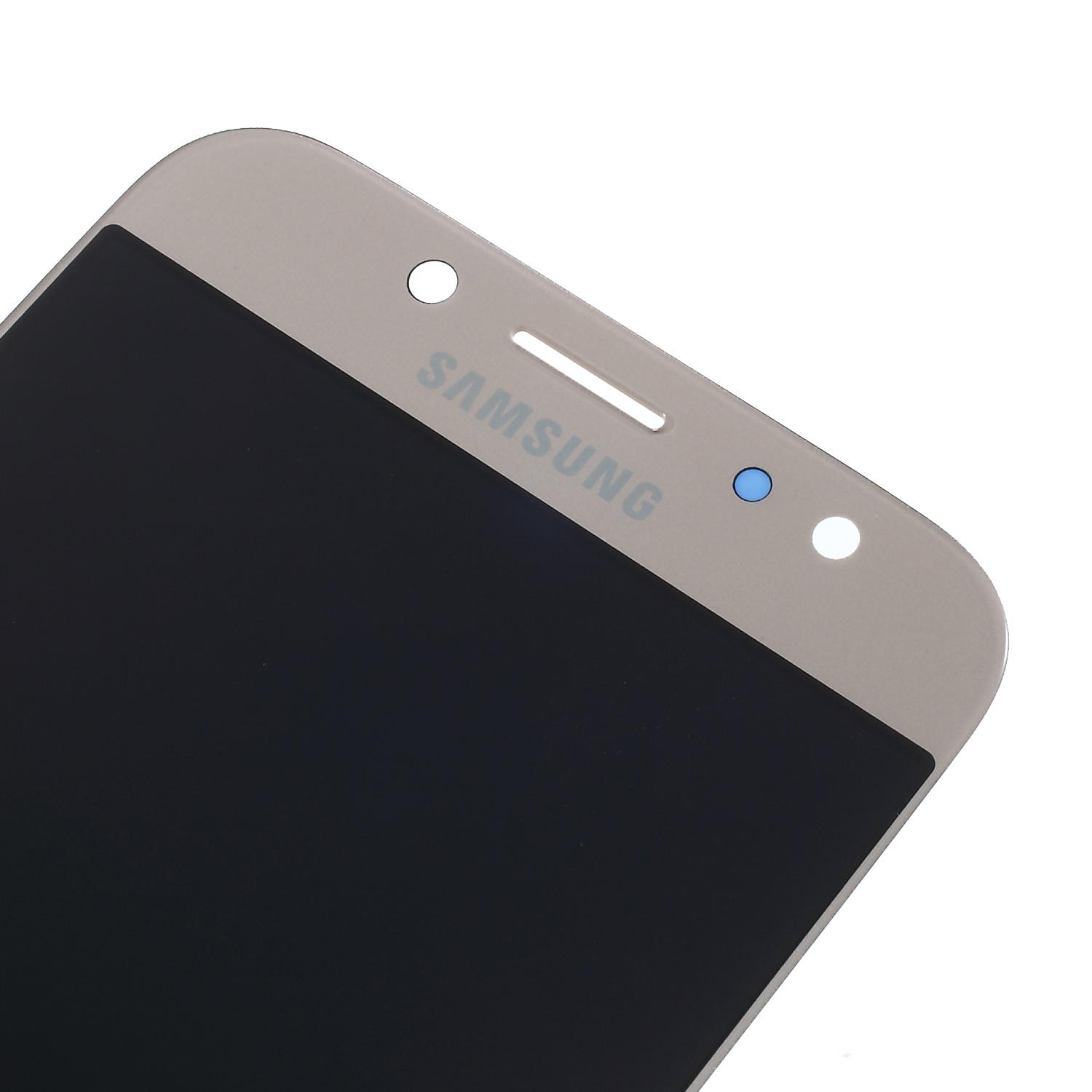 

LCD Screen and Digitizer Assembly Part for Samsung Galaxy J7 2017 J730 (OLED Version) Gold