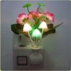 Bedroom Bed Lamp Colorful  Sensation LED Flowers Romantic Color Changing Night Light