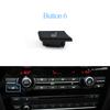 Dashboard AC Button Air Conditioning Venlitation Temperature Control Cap Repair Kit For BMW X3 F25 2014-2017 X4 F26 2013-2018