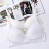 1Pc Teen Girl Comfortable Cotton Soft Teenager's Bras Wire Free Training Bras Solid Color
