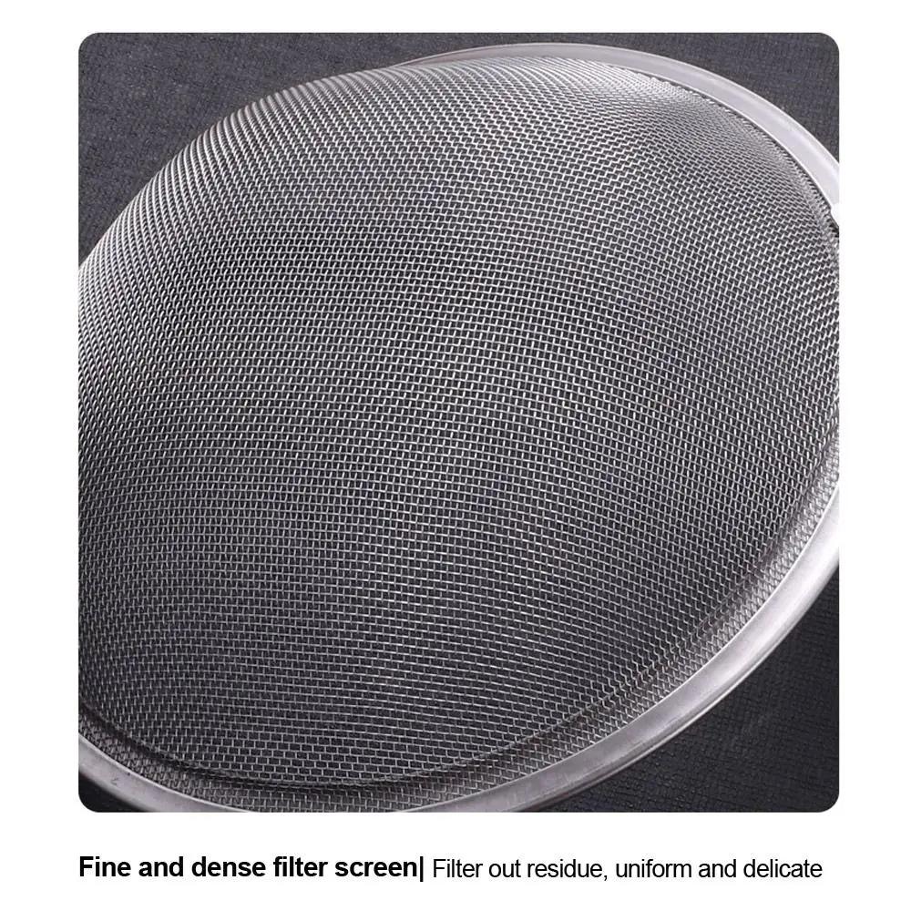 Multi-functional Fine Mesh Strainers Oil Strainer Skimmer Stainless Steel Filter Spoon Oil Colander Flour Colander Sifter
