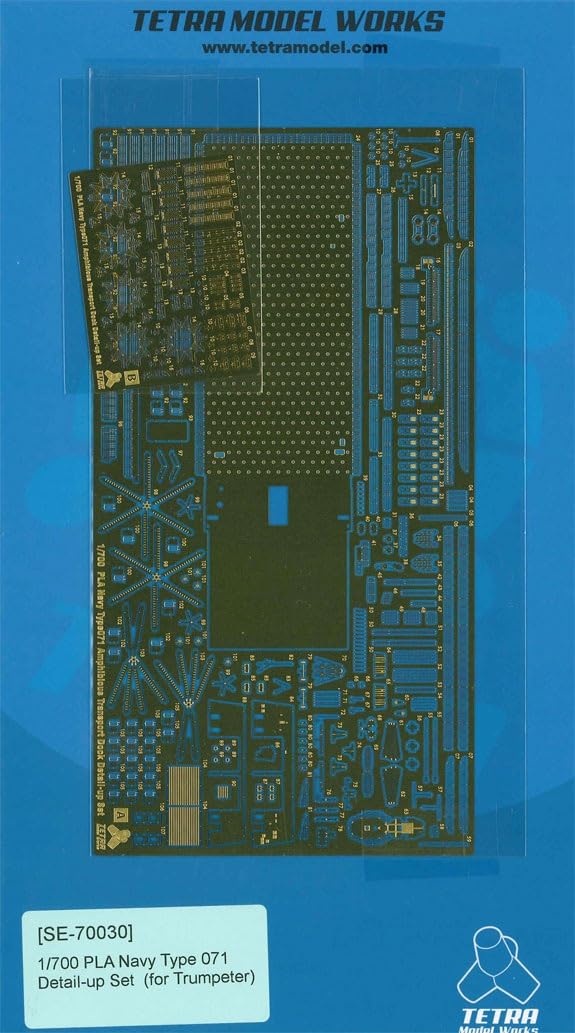 

Tetra Model Серия SE Китайский десантный корабль докового типа Пластиковые детали для сборной модели SE7030 1/700 класс 071 (TR)