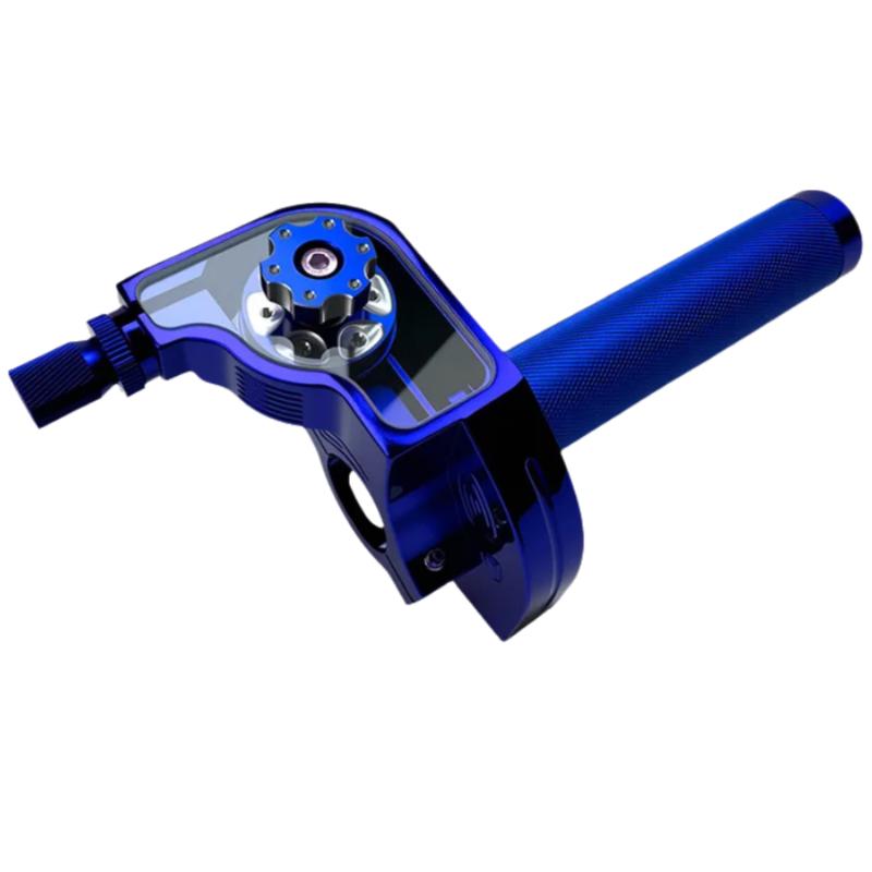 22mm CNC Aluminum Motorcycle Accelerator Handlebar Throttle Twist Grip Twister For Motorcycle Moped Scooter Bike ATV CRF XR KLX