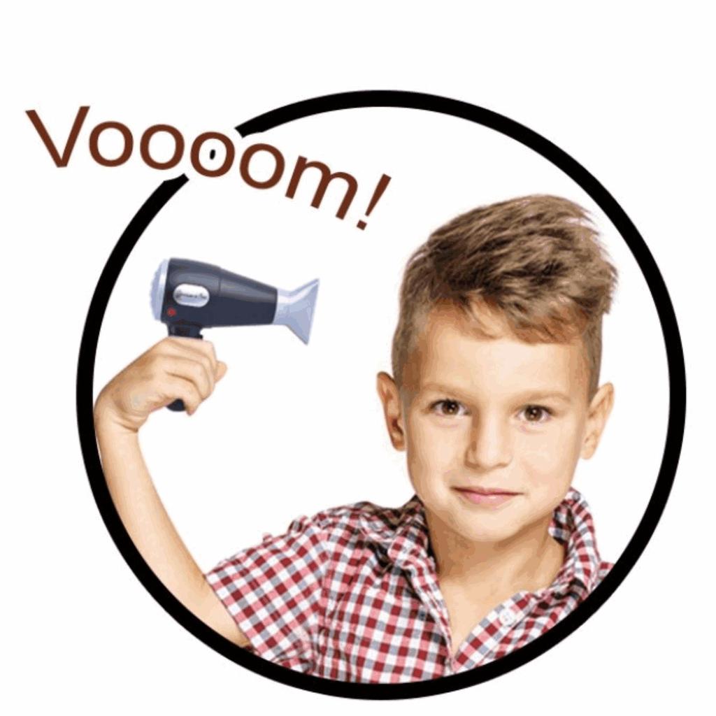 Barber Play Set: Hairdressing and Science Education for Kids - Multifunctional Stylist Simulation Toys