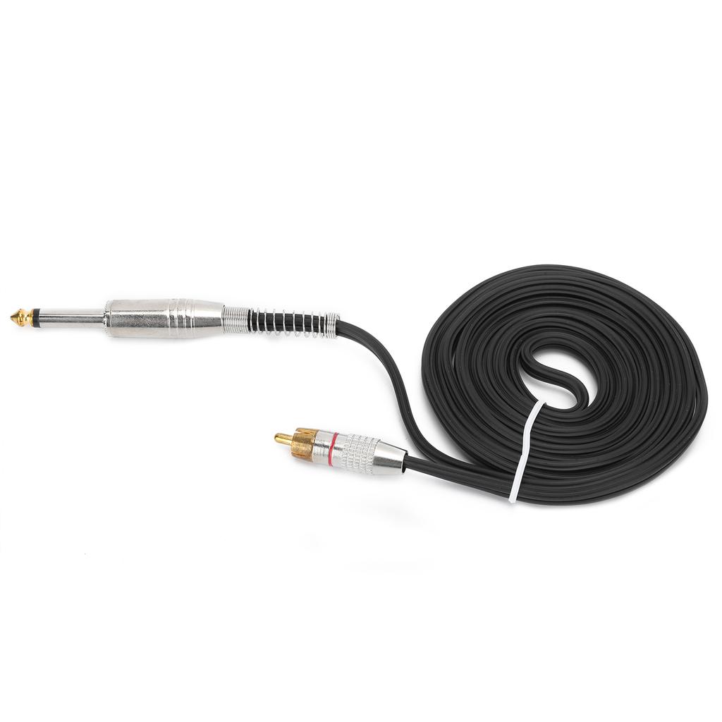 Tattoo Machine Clip Cord Silicone Tattoo Power Supply Hook Line RCA Plug Accessory