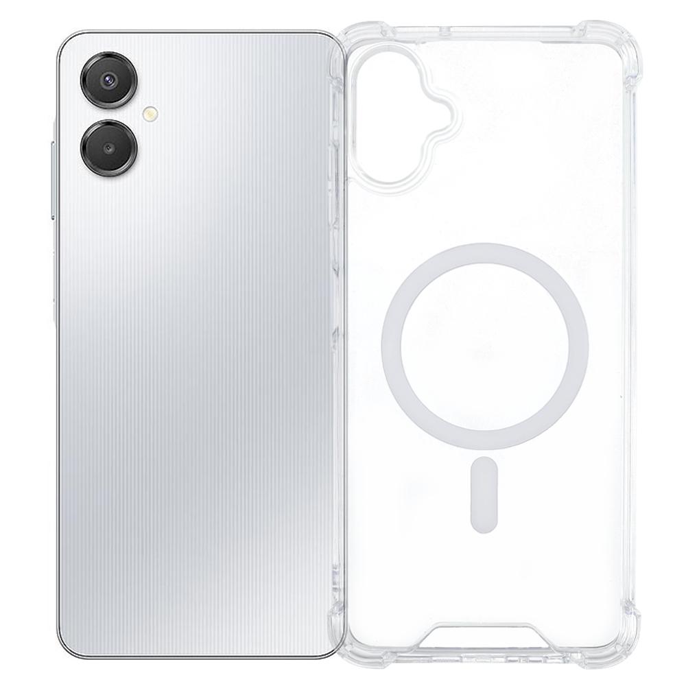 

Прозорий чохол для телефону Samsung Galaxy A06 4G/5G, сумісний з MagSafe, 1,5 мм, протиударна задня кришка Type A