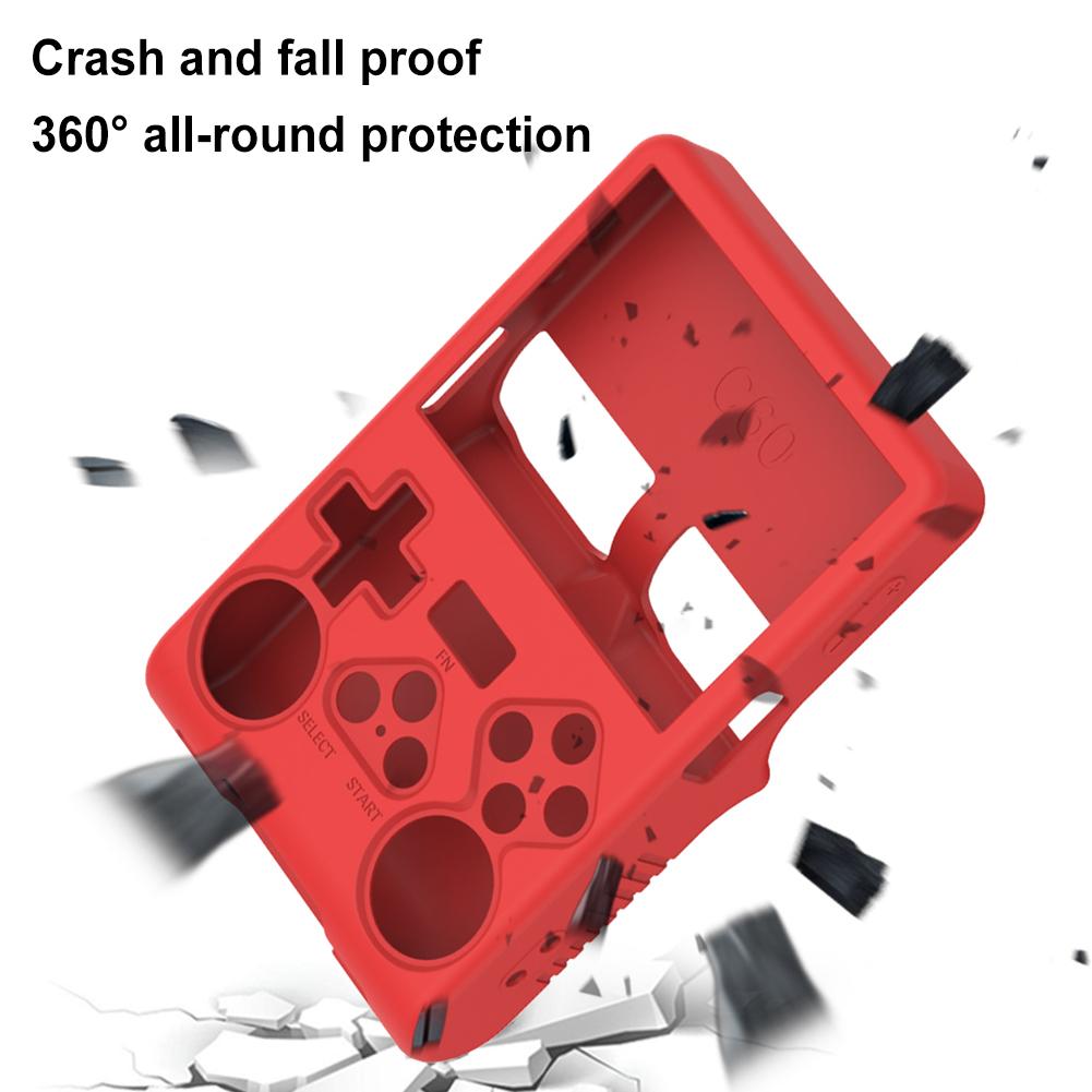 Silicone Case for R40S PRO Game Console Silicone Protective Case Anti Drop Soft Skin Case Cover Protector Cover Game Accessories