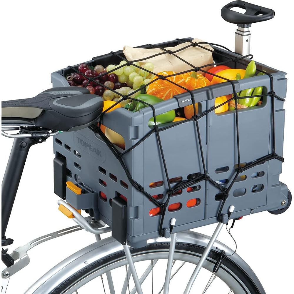 Topeak Cargo Net Elastic Storage Solution for Bicycles and Motorcycles Black