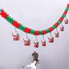 2.7M Christmas Ceiling Layout Flags Impressive Wall Hanging Christmas Santa Claus Banner Decorative Christmas Banner Decorations