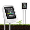 2026 Novo Modelo Medidor de Solo, 6 em 1 Recarregável, Sensor de Umidade/pH/Temperatura/Status de Nutrientes do Solo/Luz Solar, Jardinagem, Jardinagem Doméstica, Agricultura,