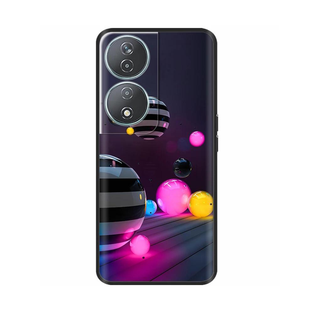 Für Honor X7b Hülle Bemalte Cartoon-Blume Silikon Funda TPU Weiche Abdeckung Für Honor X7B 5G Hüllen Für Honor 90 Smart Schutzhülle