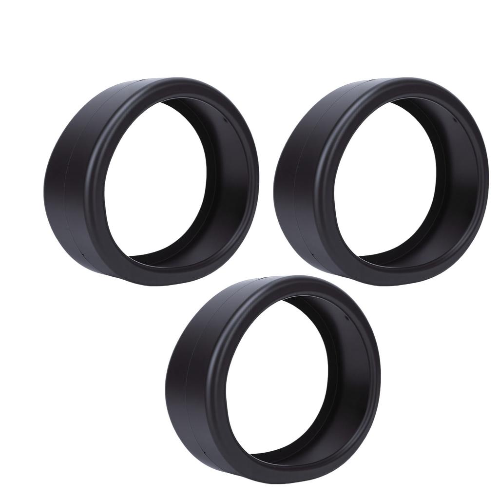 3 Pezzi Ruote Pulitore Piscina 48 232 Gomma con Presa Forte Sostituzione per Polaris 480 3900 Sport