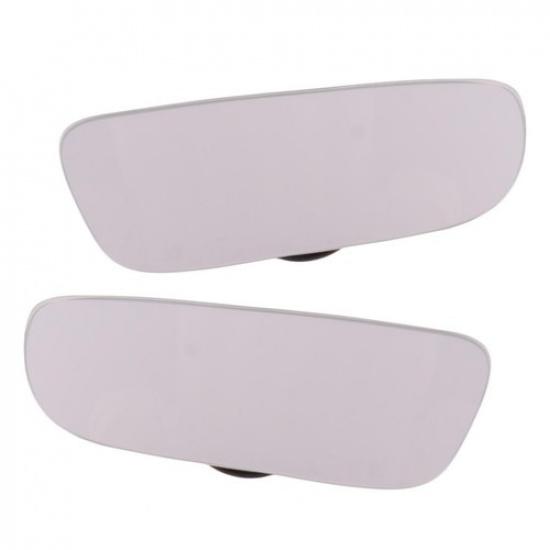 2x Rectangular Frameless Blind Spot Mirror Convex Glass Mirror For Car Truck SUV