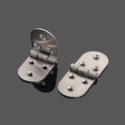 Stainless Steel Cabinet Door Semicircle Hinges Furniture Accessories