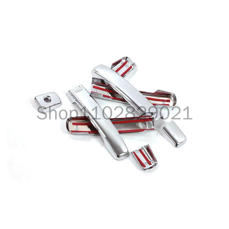 Car Door Handle Cover Stickers Scratch Resistant Auto Styling Accessories For Nissan Qashqai J10 2007-2013 2012 2011 2010 2009