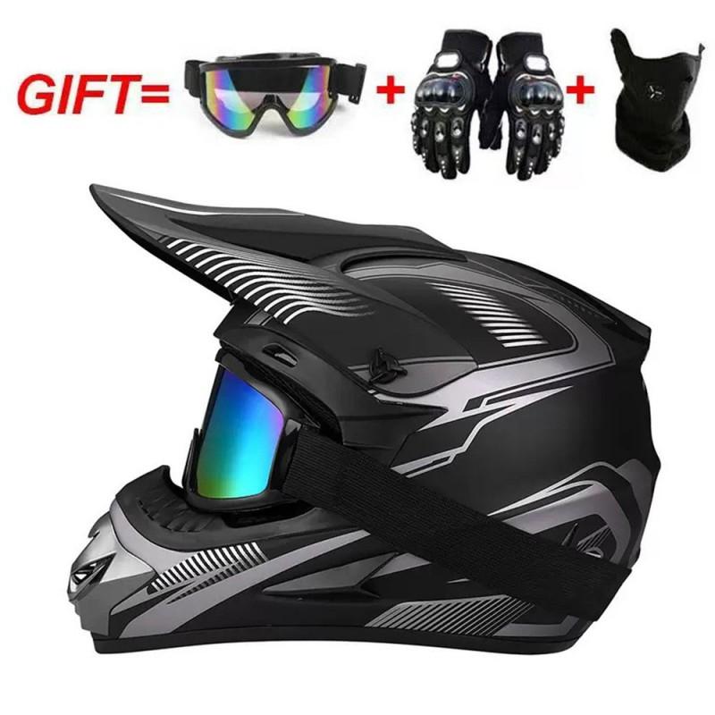 Full Face Motorcycle Helmet Men Women Adult Racing Off-Road Dirt Bike ATV Quad BMX Mountain Downhill