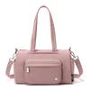 Solid Color Large Capacity Shoulder Bag Women's Tote Bag