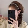 Anti Slip Hair Grip Textured Edge Comfortable Headbands For Daily Use Sports Hair Accessories Multiple Colors