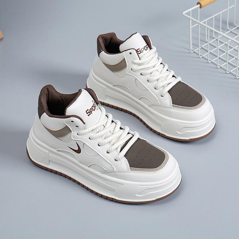 

Autumn New Ins Breathable White Shoes Female Student All-Matching Casual Sports Skate Shoes Women s Shoes 35