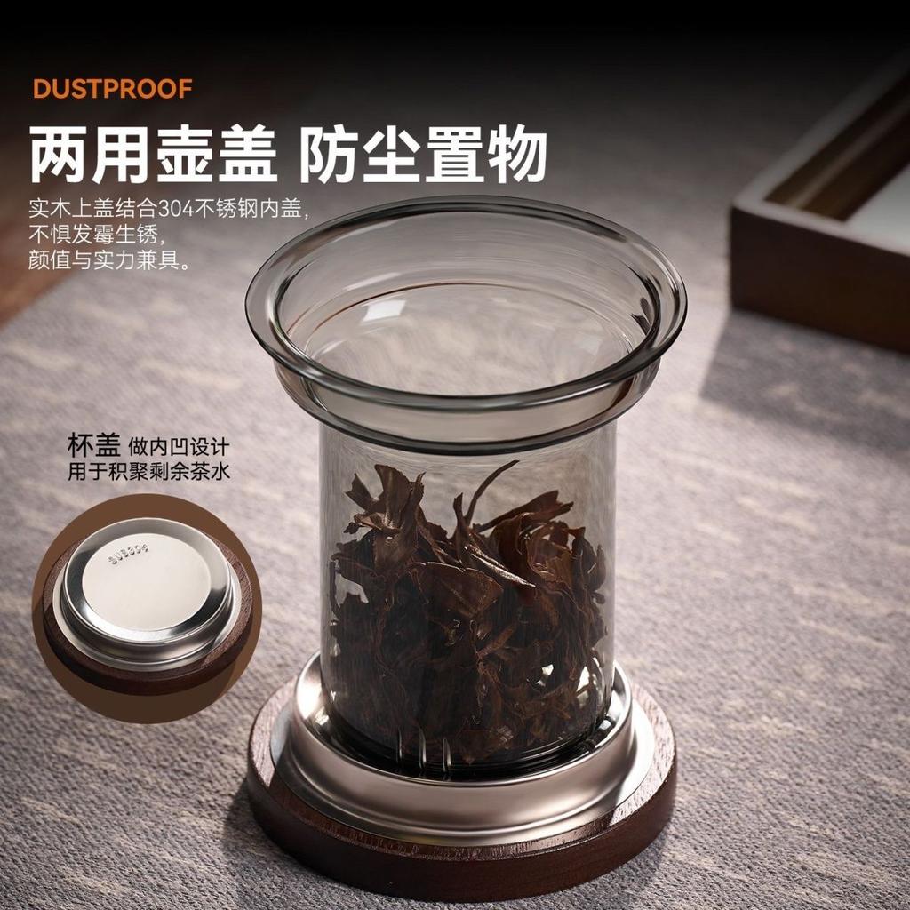 Glass Teapot, Thickened Glass Tea Pot, High Temperature Resistant, Separated Set, Teacup, Single Teapot Teaware