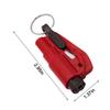 Car Safety Hammer Spring Type Escape Hammer Window Breaker Punch Seat BeltHammer Key Chain Auto Accessories
