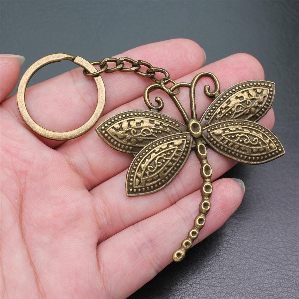 Bee Butterfly Garden Insect Keychain for Friends Hot Sale Modern Bridesmaid Gift Dainty Daily Use Accessory