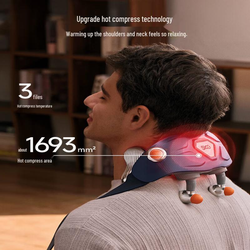 SKG H7-2 Smart Neck and Shoulder Massager CN Plug (adapter Included)