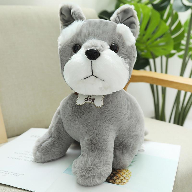 Dog Pug Emulational Bulldog Chihuahua Plush Toy Stuffed Animal Decoration Doll