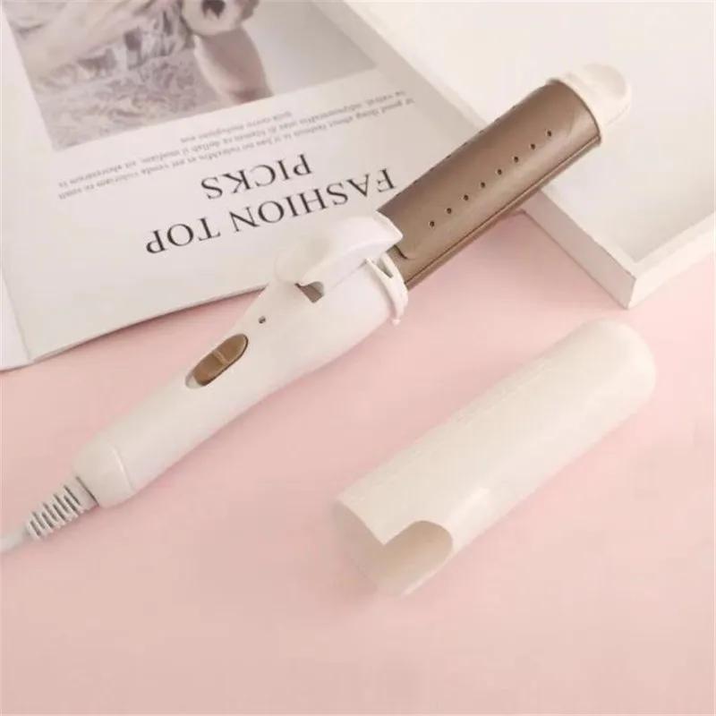 

Профессиональная 22мм 32мм ЖК-плойка для волос с регулировкой температуры, керамическая плойка, плойка-волны, инструмент для укладки US золотой