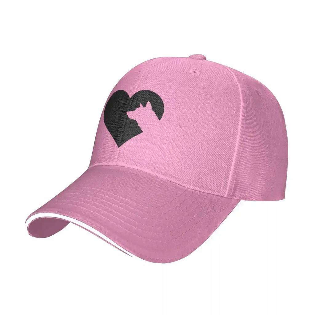 The Heart of the Australian Kelpie Lover Baseball Cap Anime Hat Streetwear Brand Man cap Luxury Brand For Men Womens