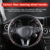 2pcs Carbon Fiber Non-Slip Steering Wheel Cover Car Accessories For BMW M E34 E36 E60 E90 E46 E39 E70 F10 F20 F30 X5 X6 X1 M3 M5 M6 E71 F01 F02 F87