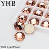 YHB Top Quality XIRIUS Glass Crystal AB Moonlight Sewing Stones Flatback Sew on Rhinestones For Garment Clothes Bags