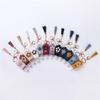 Travel Size Empty Bottles Sanitizer Holder with Keychain Small Squeeze Bottle