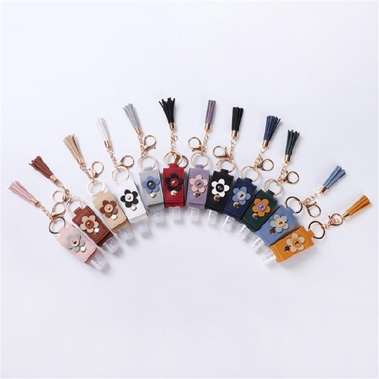 Travel Size Empty Bottles Sanitizer Holder with Keychain Small Squeeze Bottle