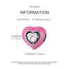 Original Charmscopper Cute Pink Heart-Shaped Cat Paw Beads Fit Charms Platabracelets For Women Jewelry Making Gifts