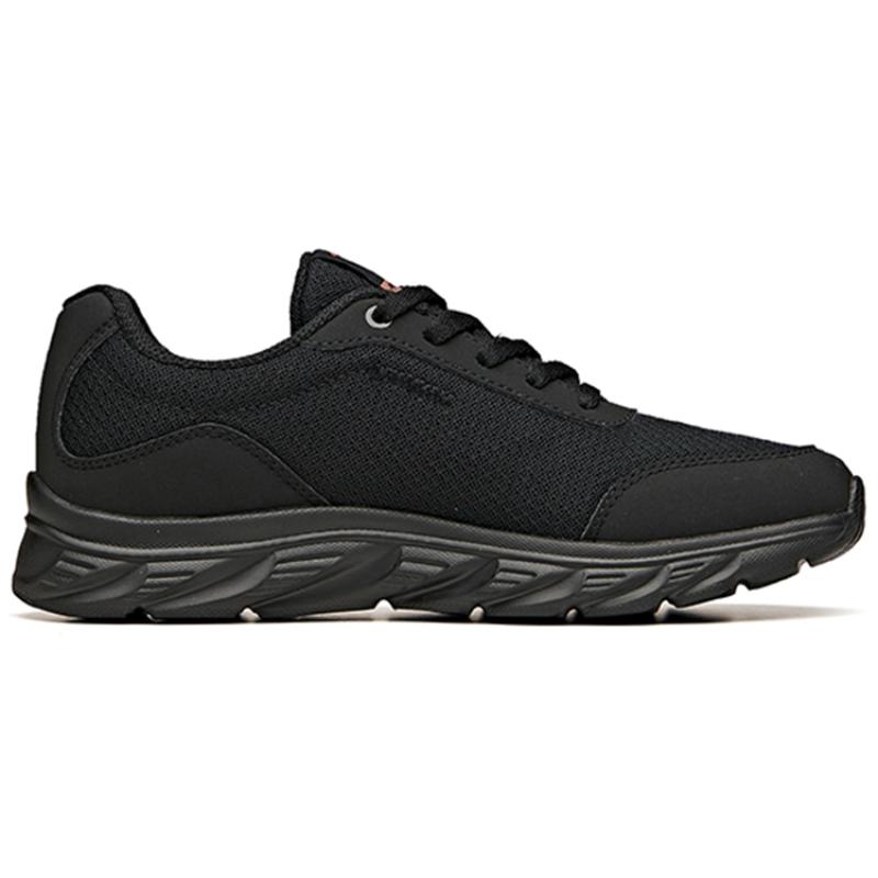 Anta Soft Sole Slip Resistant, Abrasion Resistant, Breathable Low top Casual Running Shoes Women's Black Sneakers 922115571-4