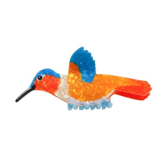 Colorful Bird Hair Claw Clip Strong Hold Non Slip Parrot Sparrow Hummingbird Shape Hair Clamp Hair Accessories for Women Girls