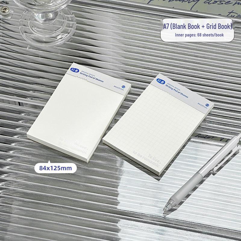 Tearable Portable Small Notebook Planner with Sticky Notes and Memo Pad
